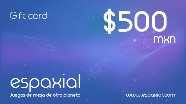 espaxial gift card